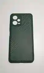 Зеленый чехол XIAOMI POCO X5 / XIAOMI REDMI NOTE 12 карбон с защитой камеры