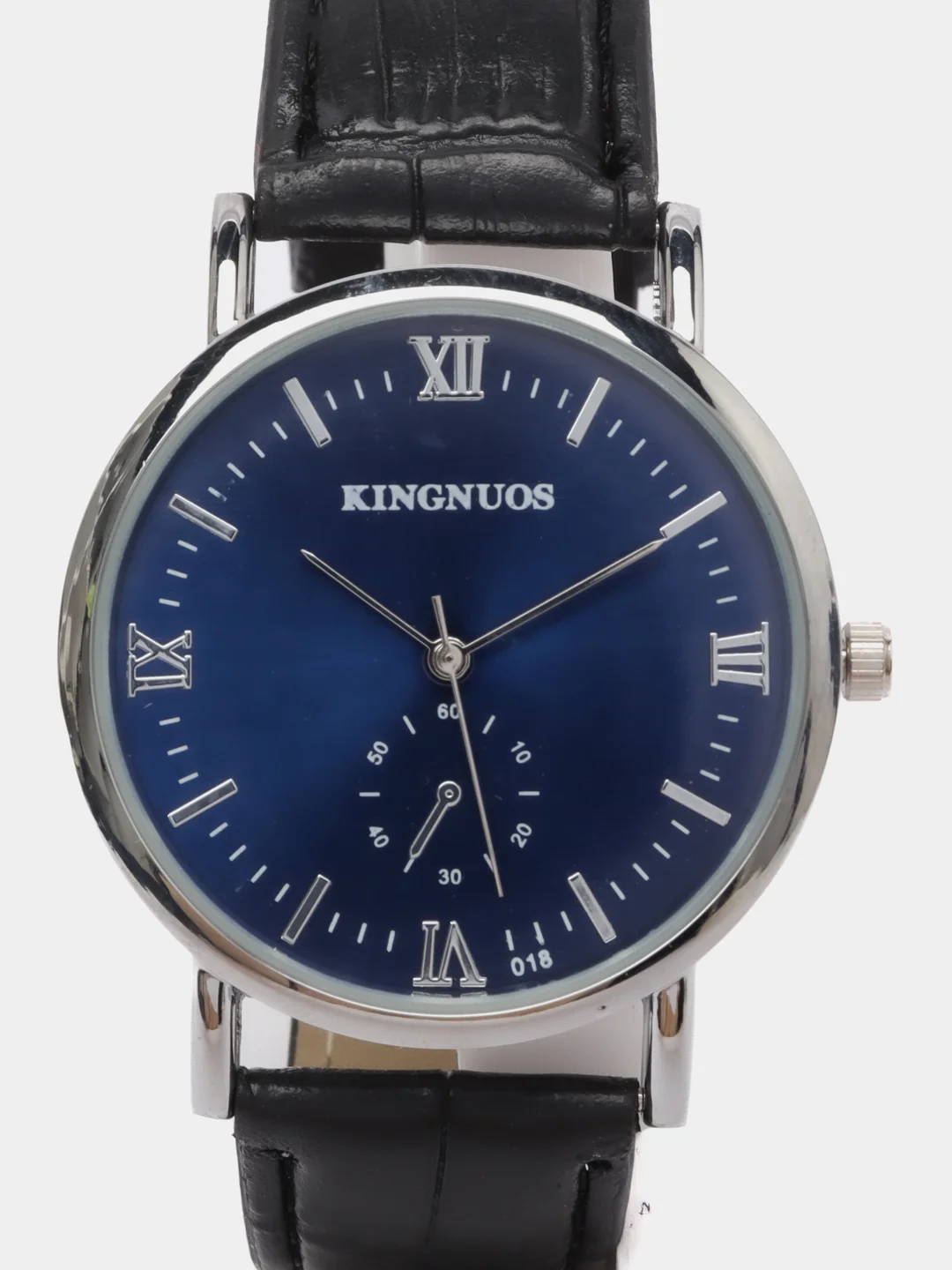 Темно-синий мужские наручные часы KINGNUOS K-018 в подарочной упаковке