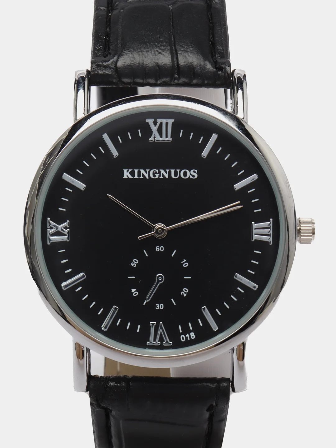 Черный мужские наручные часы KINGNUOS K-018 в подарочной упаковке