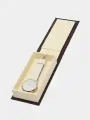 Серый металлик женские наручные часы Hannah Martin HM1120 в подарочной упаковке