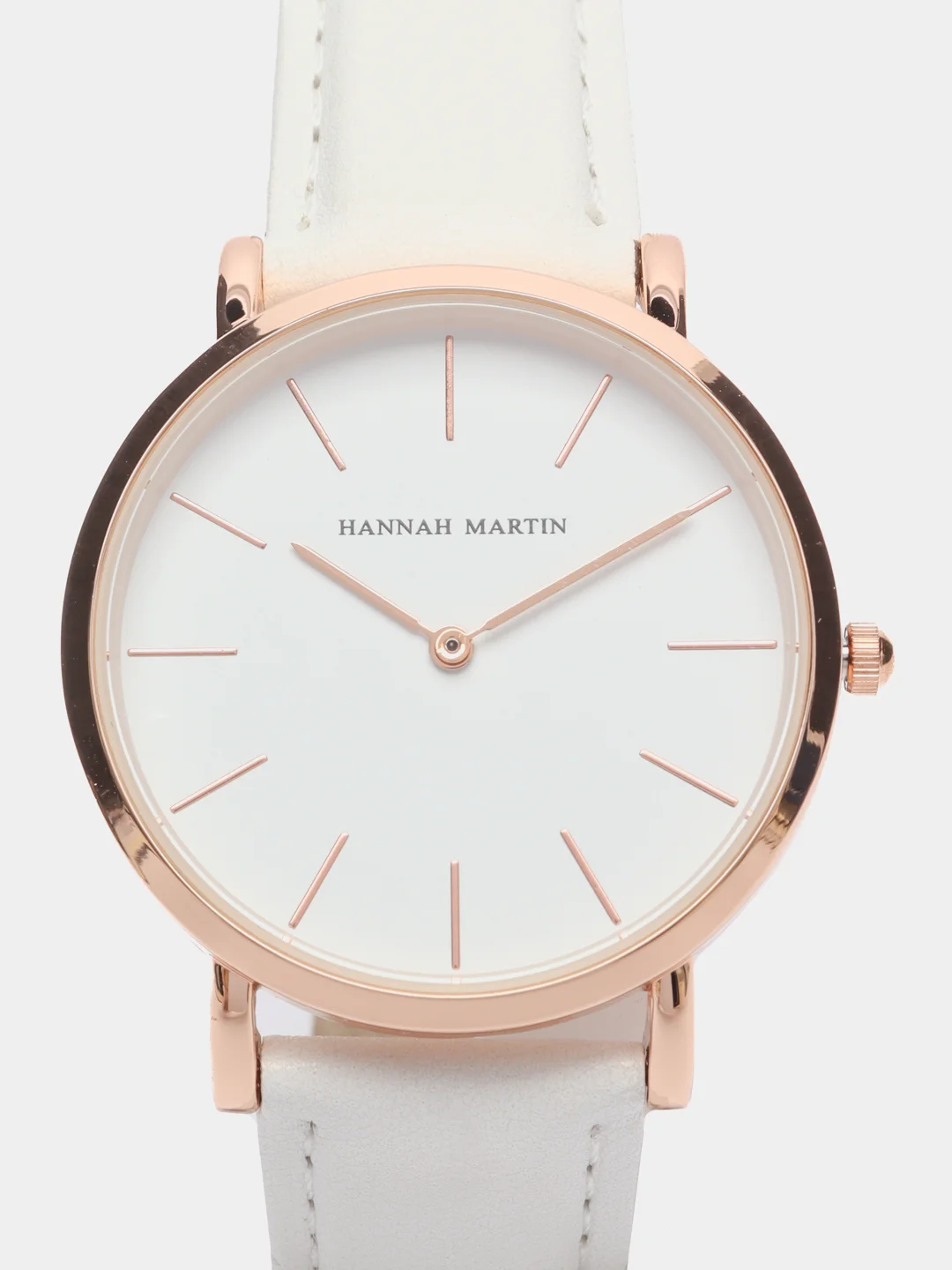 Серый металлик женские наручные часы Hannah Martin HM1120 в подарочной упаковке