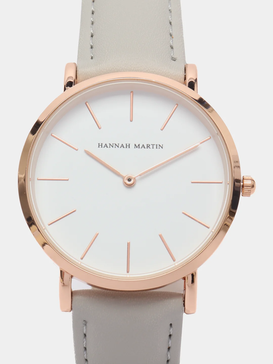 Серый женские наручные часы Hannah Martin HM1120 в подарочной упаковке