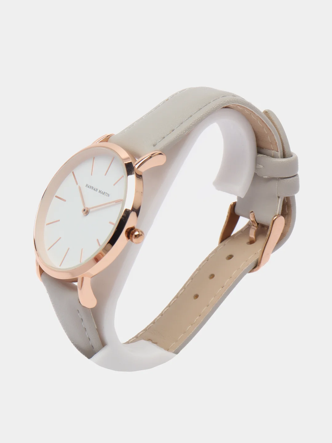 Серый женские наручные часы Hannah Martin HM1120 в подарочной упаковке