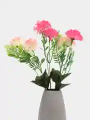 Розовый искусственные цветы хризантемы, букет.