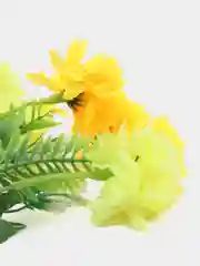 Лимонный искусственные цветы хризантемы, букет.