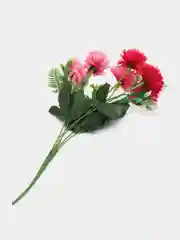 Вишнёвый искусственные цветы хризантемы, букет.