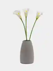Белый искусственные цветы каллы, пионы, лилии 3шт, 5шт