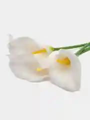 Белый искусственные цветы каллы, пионы, лилии 3шт, 5шт