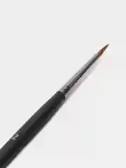 Кисть (кисточка) художественная для рисования BRAUBERG ART, колонок, круглая, № 2, 200931