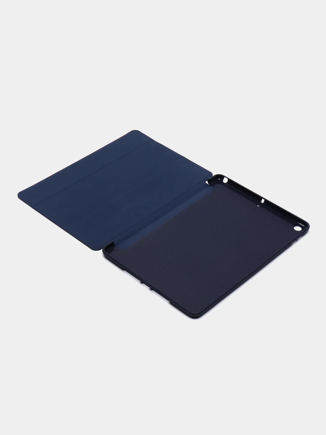 Синий чехол-книжка для планшета Apple iPad 10.2 7/8/9 поколения 2019/2020/2021 силикон КАРТОФАН