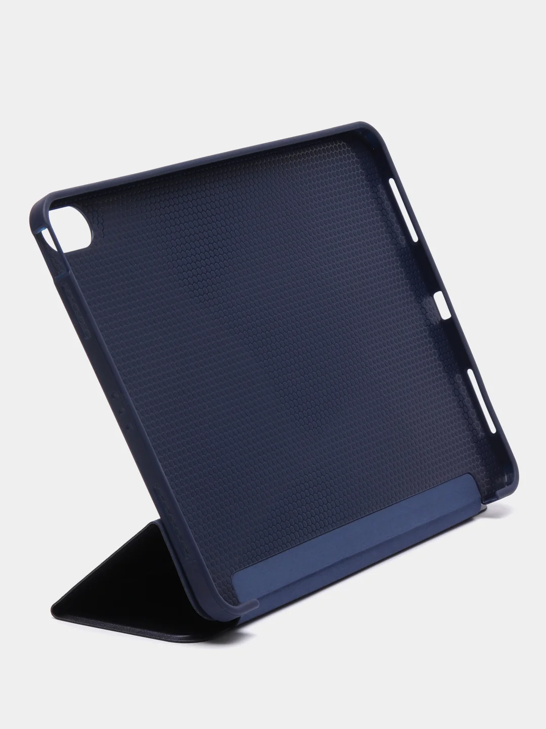 Темно-синий чехол-книжка для Apple iPad Air 11 2024/ iPad Air 4 2020/ iPad Air 5 2022 КАРТОФАН экокожа