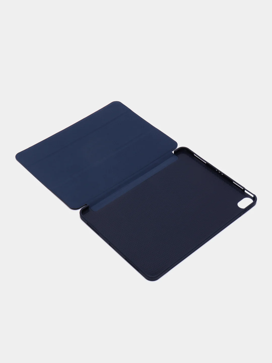 Темно-синий чехол-книжка для Apple iPad Air 11 2024/ iPad Air 4 2020/ iPad Air 5 2022 КАРТОФАН экокожа