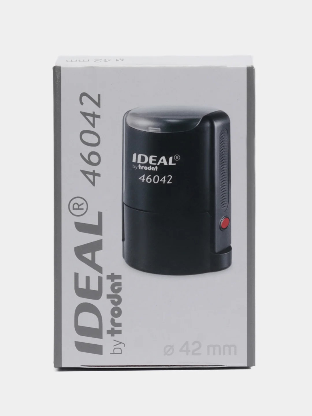 Черный оснастка для печати IDEAL 46042, диаметр 42 мм