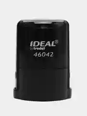 Черный оснастка для печати IDEAL 46042, диаметр 42 мм