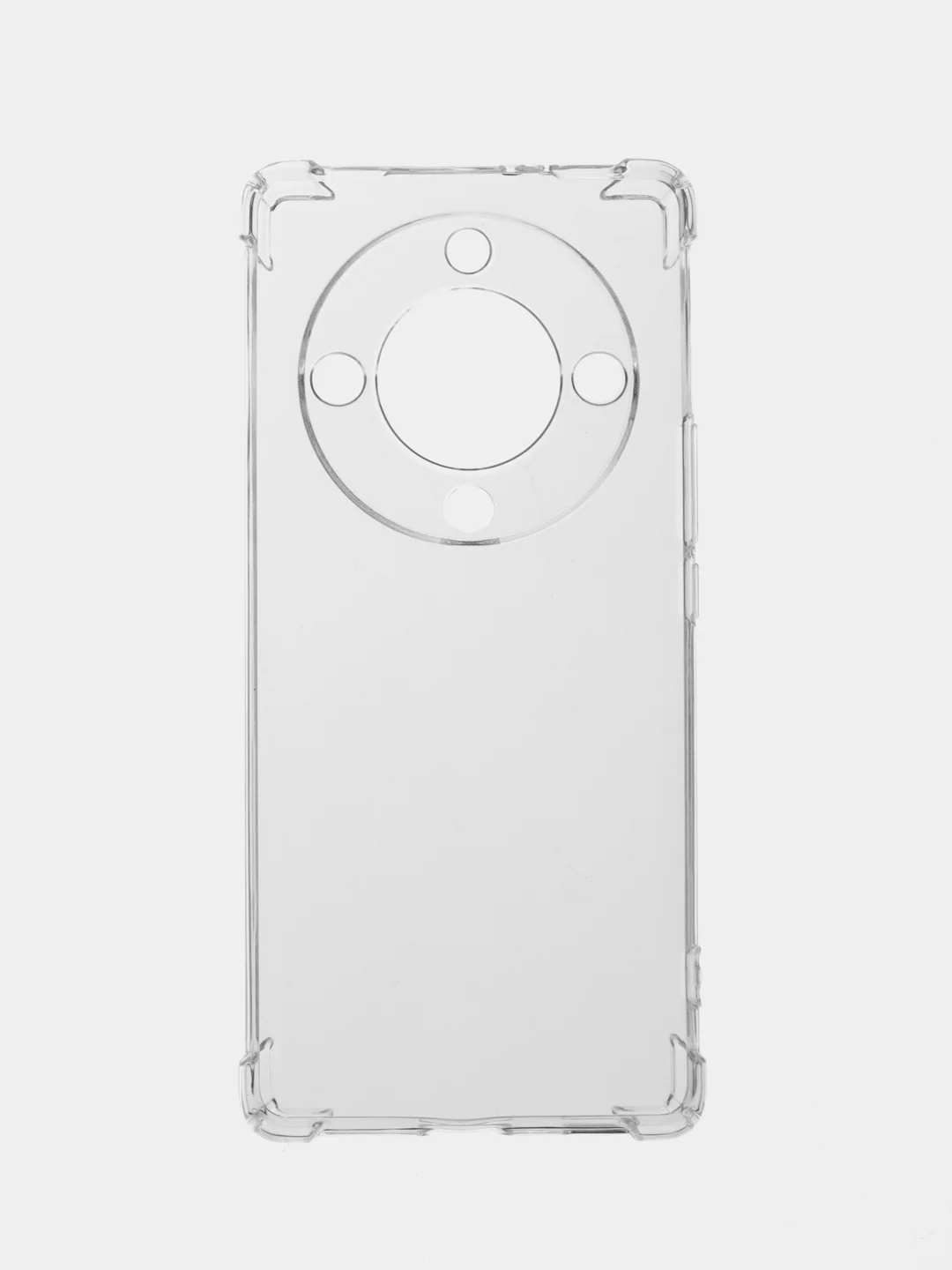 Прозрачный противоударный чехол ROSCO для Honor X9a, Honor Magic5 Lite, силиконовый, прозрачный