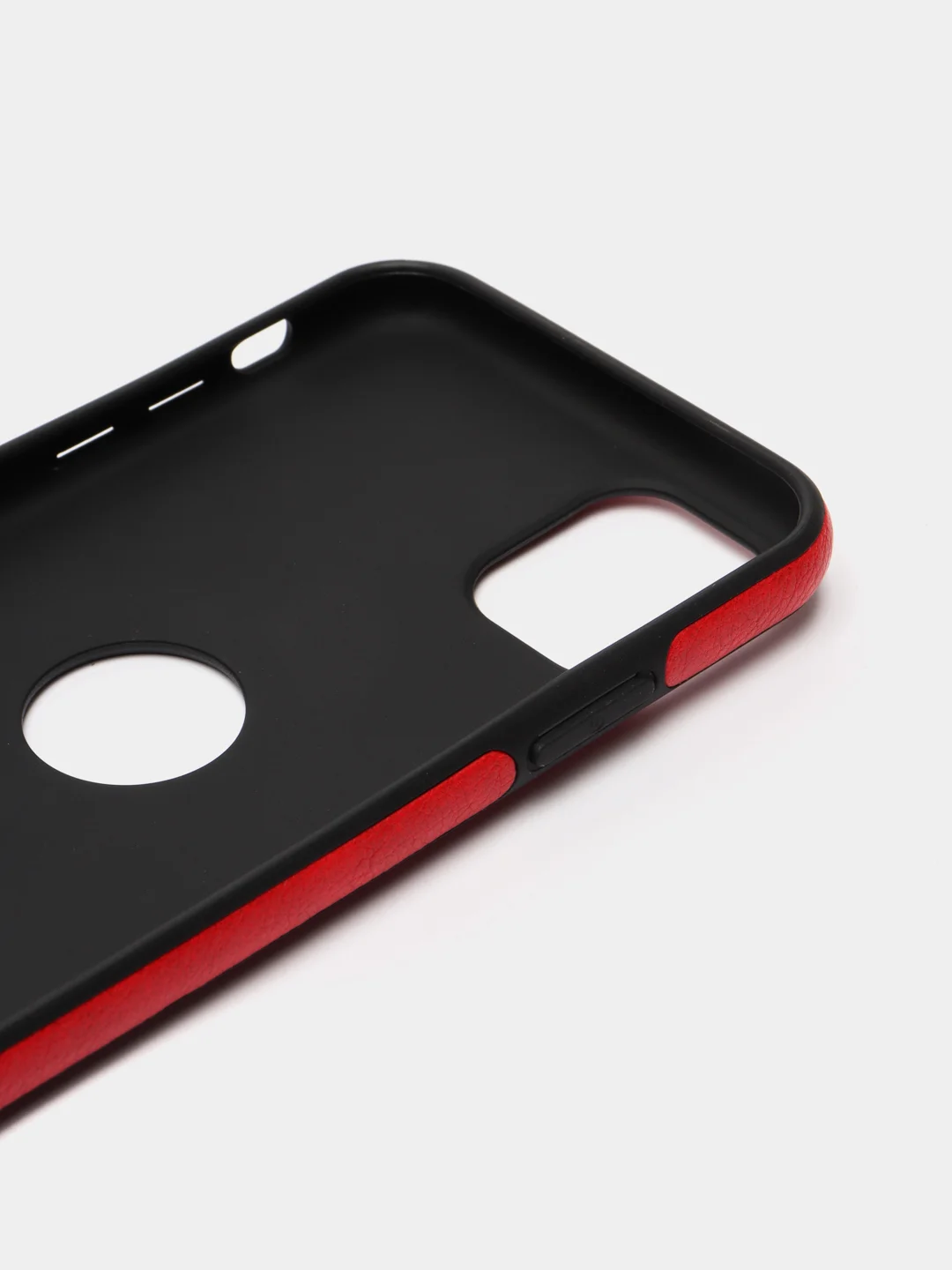 Красный кожаный чехол для айфон iPhone 11, 13, 14, 12/12Pro, 11 Pro Max, 12 Pro Max, 14 Max