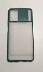 Бирюзовый чехол с раздвижным окном для Samsung A22 4G / M22 / M32