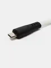 Белый кабель 2 МЕТРА СИЛИКОНОВЫЙ МЯГКИЙ провод зарядник iPhone, Lightning, Micro Type-C USB шнур
