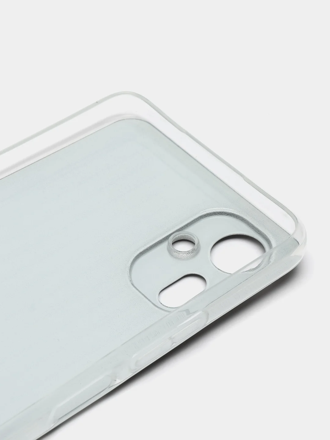 Черный силиконовый чехол на Tecno Camon 19 Neo / Текно Камон 19 Нео с рисунком, защита камеры