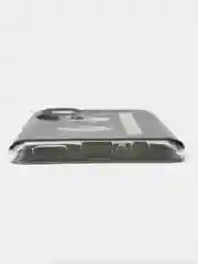 Хром силиконовый чехол на Honor X7 2022 / Хонор Х7 2022 прозрачный, с рисунком, защита камеры