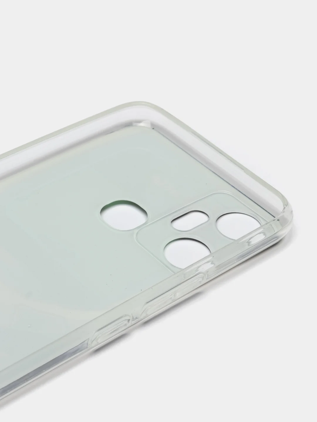 Угольный чехол на Infinix Smart 6 Plus / Инфиникс Смарт 6 Плюс с рисунком, защита камеры