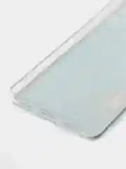 Светло-синий силиконовый чехол на Google Pixel 7 / Гугл Пиксель 7 прозрачный, с рисунком, защита камеры