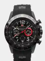 Черный мужские наручные часы Mini Focus MF0290G с хронографом, в подарочной упаковке