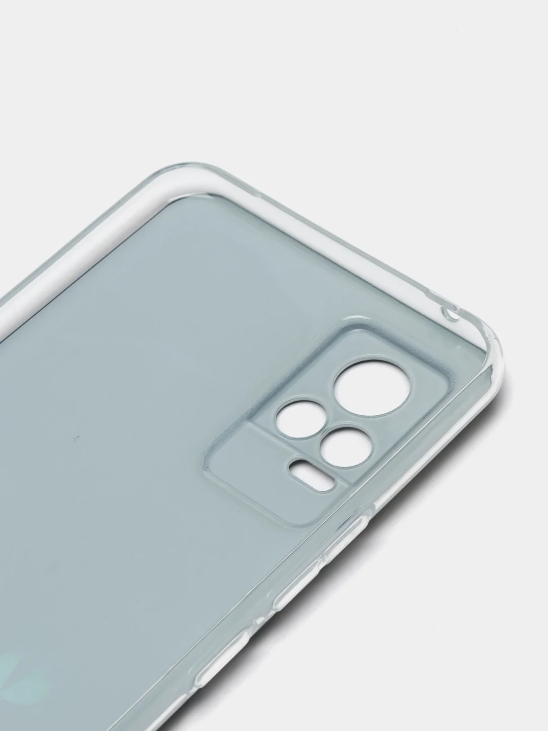 Черный силиконовый чехол на Vivo V21e 4G / Виво V21e 4G прозрачный, с рисунком, защита камеры
