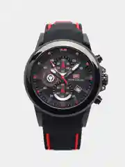 Красный мужские наручные часы Mini Focus MF0287G, с хронографом, в подарочной упаковке
