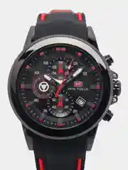 Красный мужские наручные часы Mini Focus MF0287G, с хронографом, в подарочной упаковке
