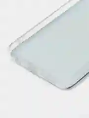 Голубой силиконовый чехол на Honor X7 2022 / Хонор Х7 2022 прозрачный, с рисунком, защита камеры
