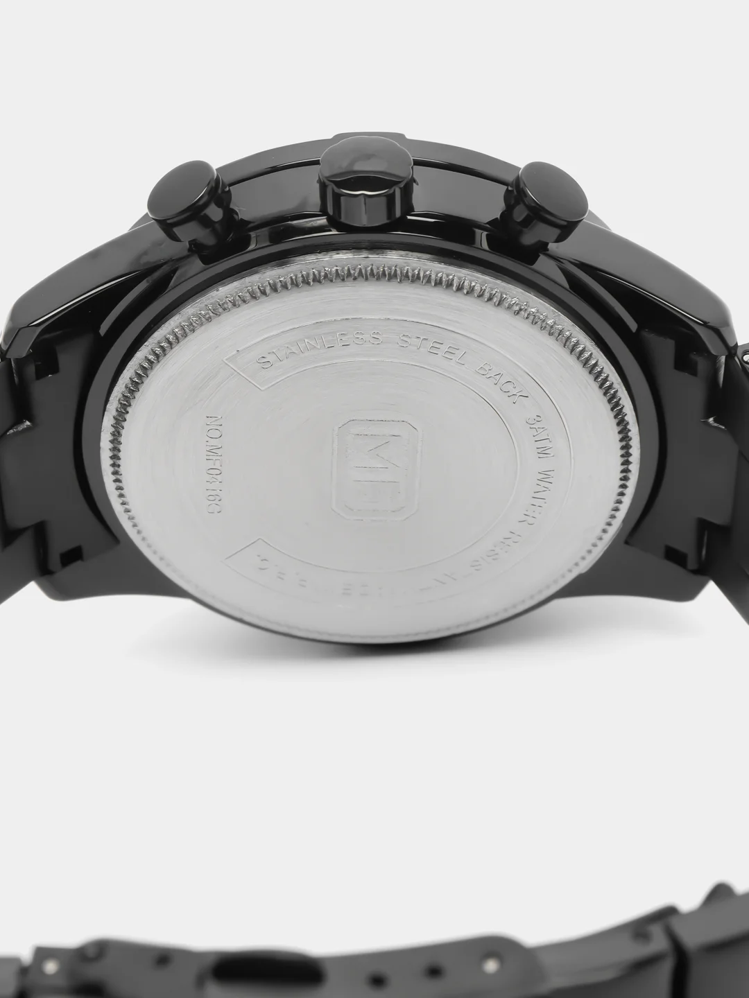 Черный мужские наручные часы Mini Focus MF0416G с хронографом