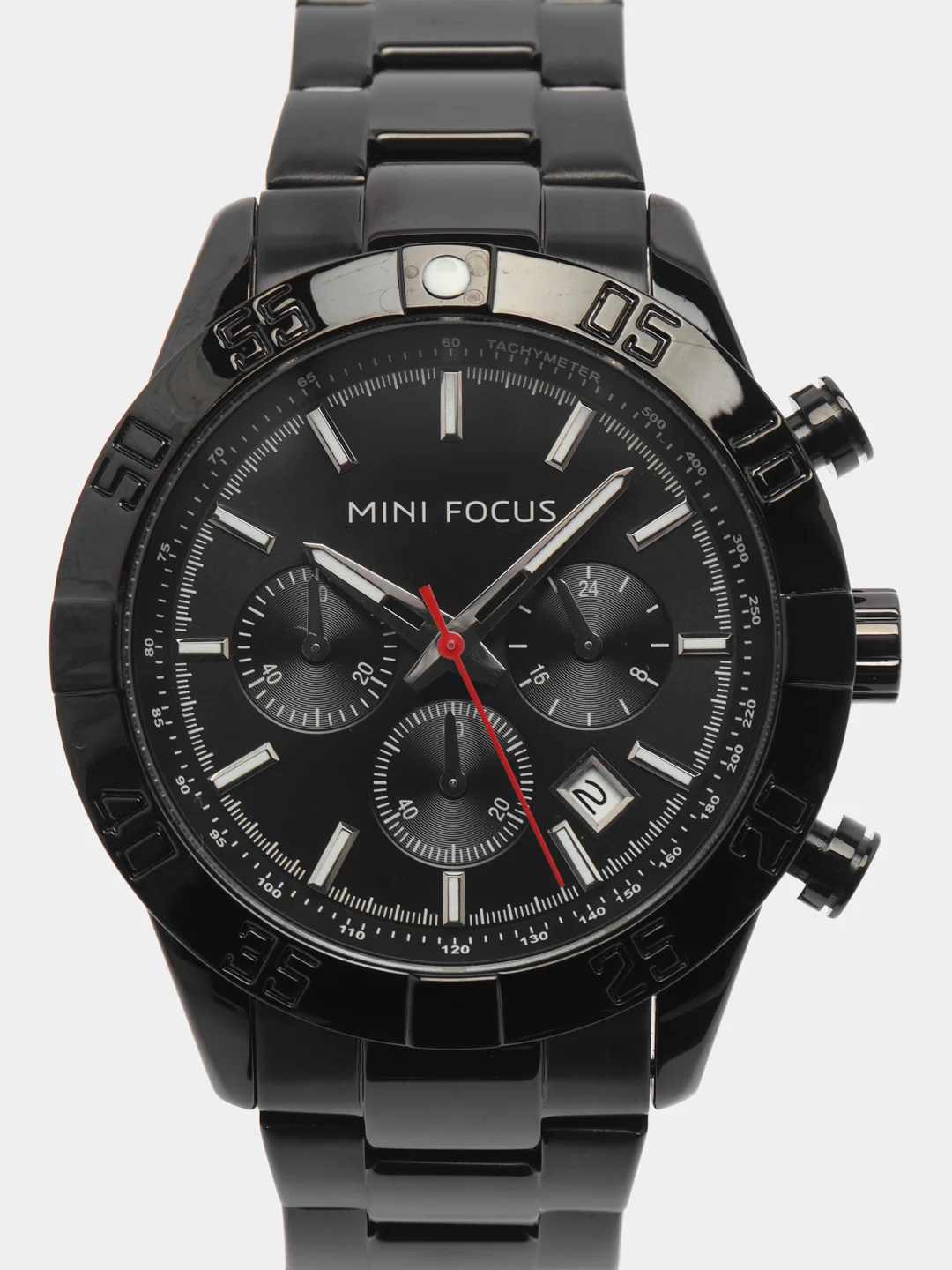 Черный мужские наручные часы Mini Focus MF0416G с хронографом