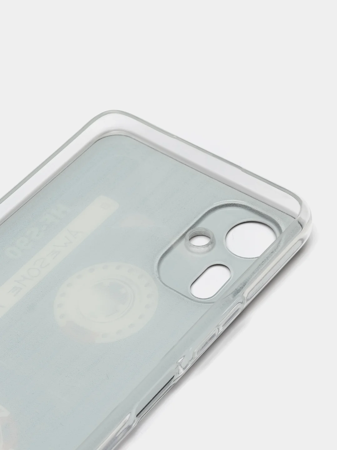 Хром силиконовый чехол на Tecno Camon 19 Neo / Текно Камон 19 Нео с рисунком, защита камеры