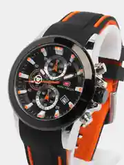 Оранжевый мужские наручные часы Mini Focus MF0287G, с хронографом, в подарочной упаковке