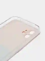 Желтый силиконовый чехол на Nothing Phone 1 / Нотинг Фон 1 прозрачный, с рисунком, защита камеры