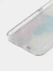 Ледяной силиконовый чехол на Samsung Galaxy Z Flip 4 / Самсунг Z Flip 4 с рисунком, защита камеры