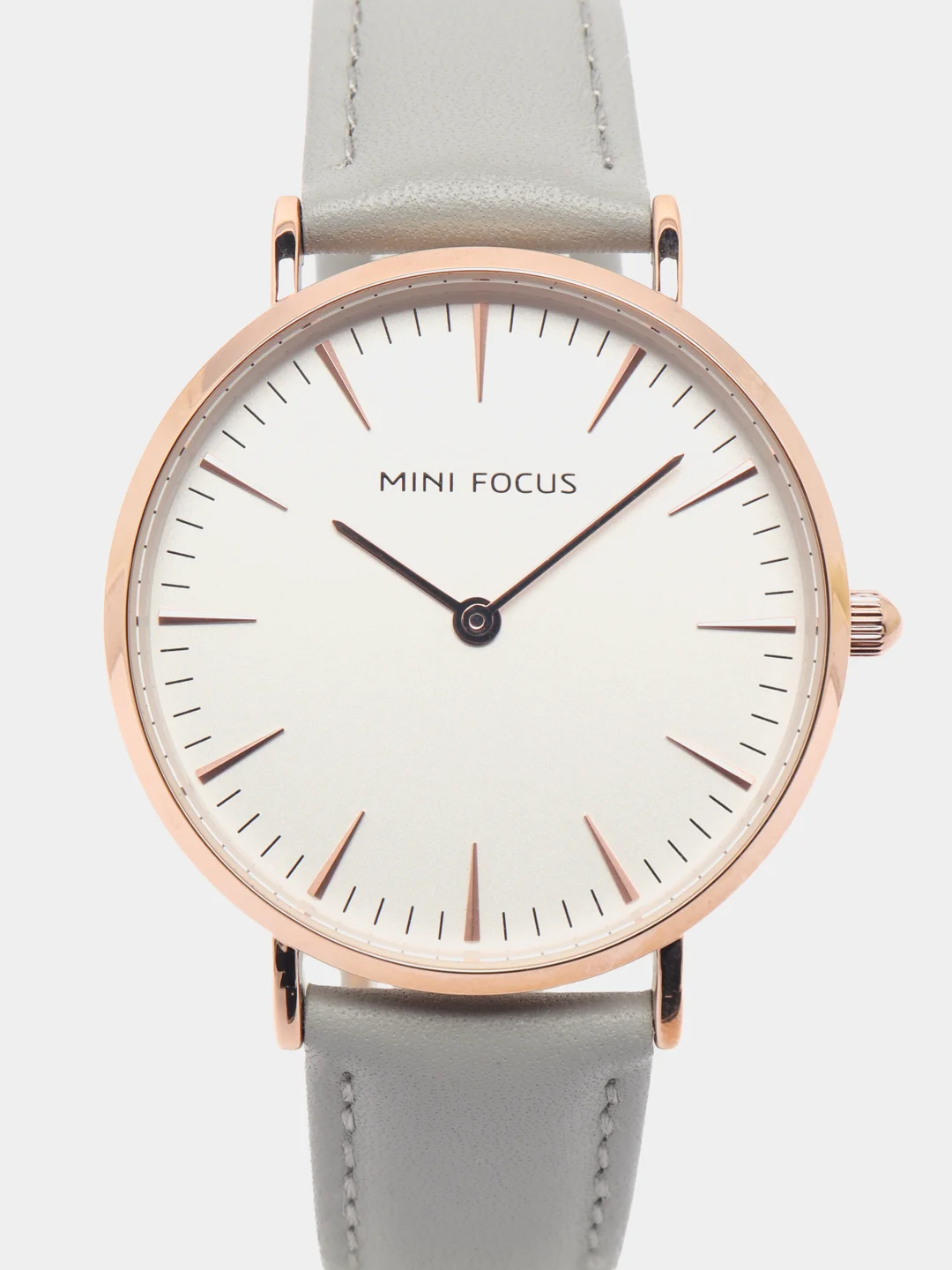 Серый меланж женские наручные часы Mini Focus MF0318G, в подарочной упаковке