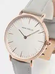 Серый меланж женские наручные часы Mini Focus MF0318G, в подарочной упаковке