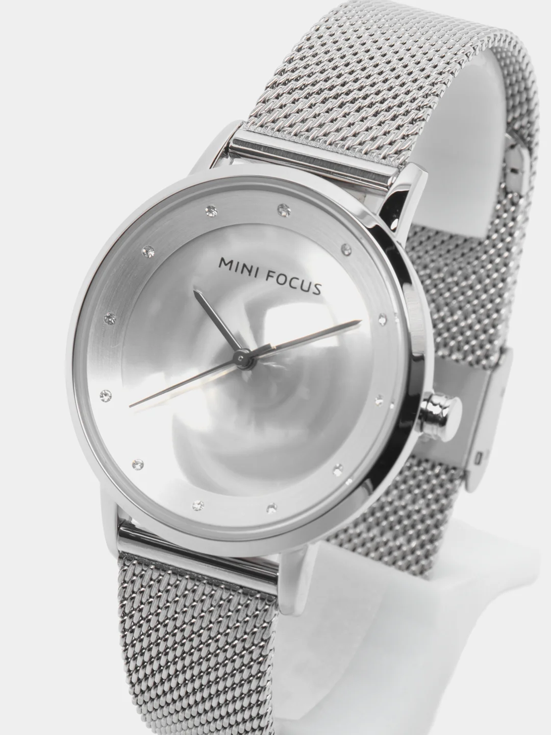 Серебряный женские наручные часы Mini Focus MF0332L, в подарочной упаковке