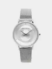 Серебряный женские наручные часы Mini Focus MF0332L, в подарочной упаковке