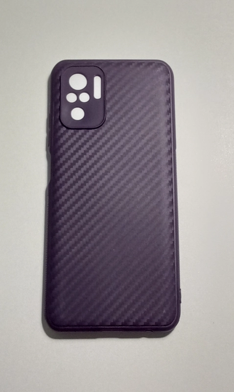 Чехол XIAOMI POCO M5S / Redmi Note 10s / Note 10 с защитой камеры и карбон