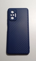 Чехол карбон с защитой камерой XIAOMI REDMI NOTE 10 PRO