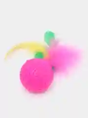 Игрушка для кошек "Мячик с пёрышком"
