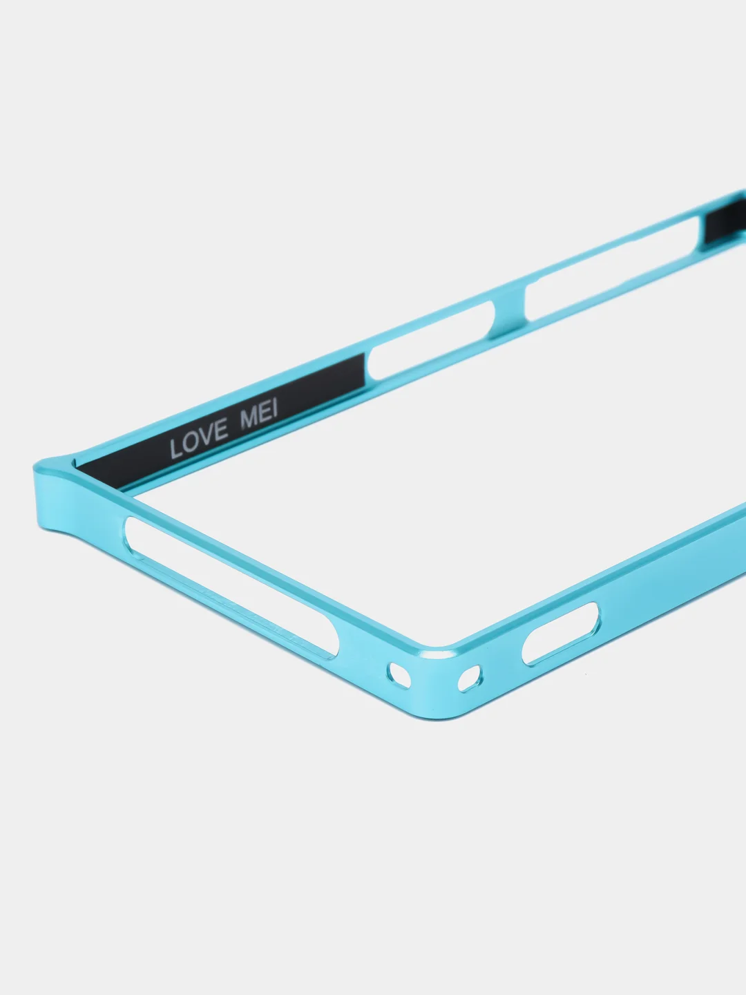 Мятный бампер на Sony Xperia Z1, алюминиевый