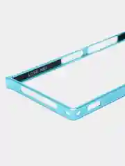 Мятный бампер на Sony Xperia Z1, алюминиевый
