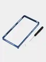 Синий бампер на Sony Xperia Z1, алюминиевый