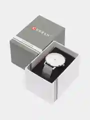 Белый наручные часы Curren 8238, в подарочной упаковке