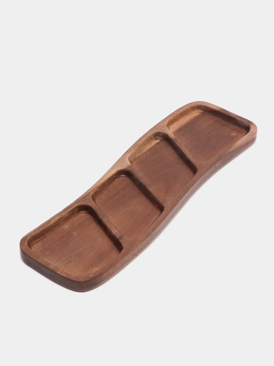 Менажница деревянная DeNASTIA прямоугольная, 12x40x2см