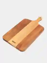 Доска разделочная DeNASTIA с ручкой, 45 x 24 х 2см, цвет светло-коричневый